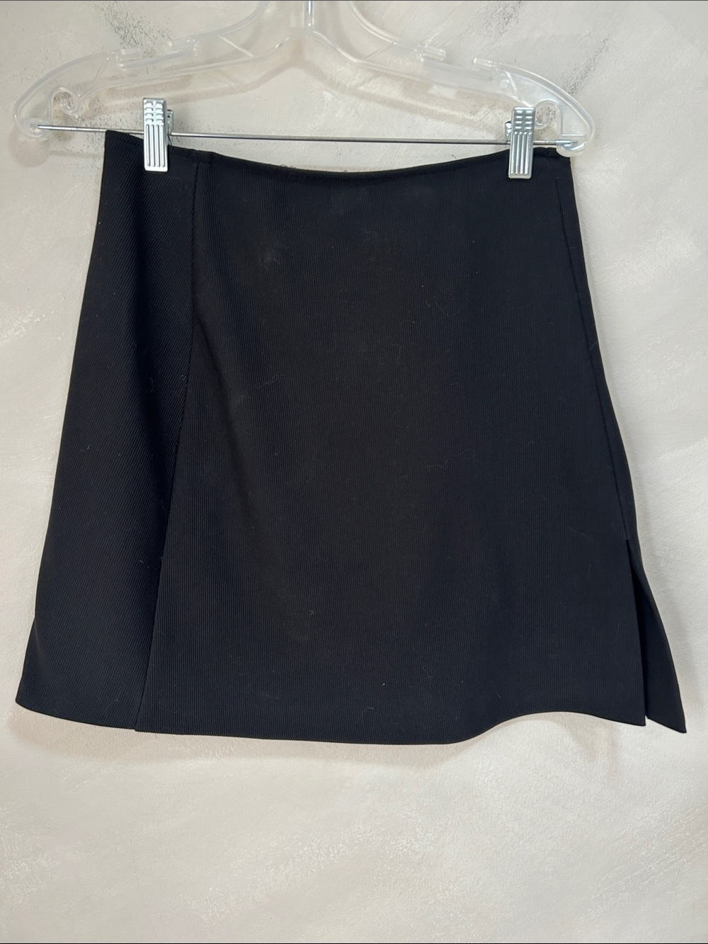 Black 90s vintage miniskirt y2k grunge whimigoth mall goth size medium